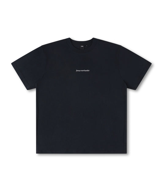 DISTORT OVERSIZED T-SHIRT // BLACK
