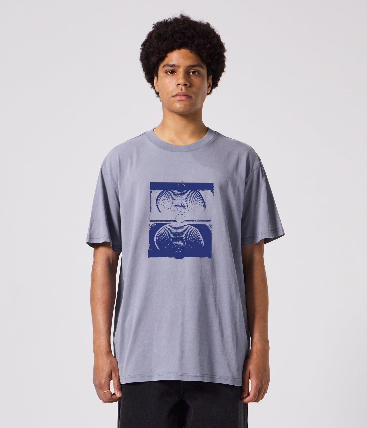 CRUX T-SHIRT // WASHED STEEL