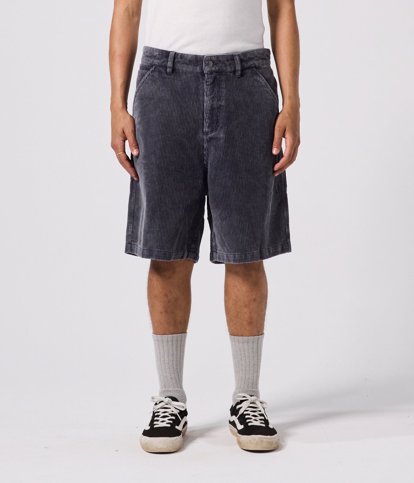REYNOLDS ACID CORD 21' WALKSHORT // NAVY
