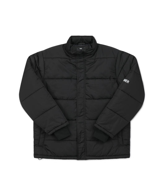 CRUX FUZZ PUFFER JACKET // BLACK