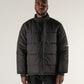 CRUX FUZZ PUFFER JACKET // BLACK