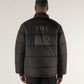 CRUX FUZZ PUFFER JACKET // BLACK