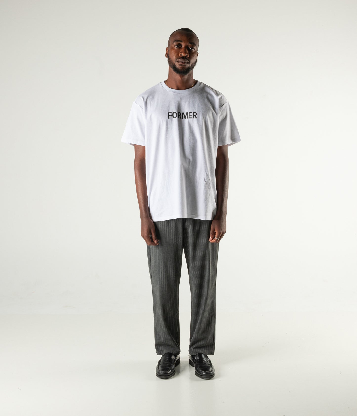 PRAYER PANT // GREY PIN