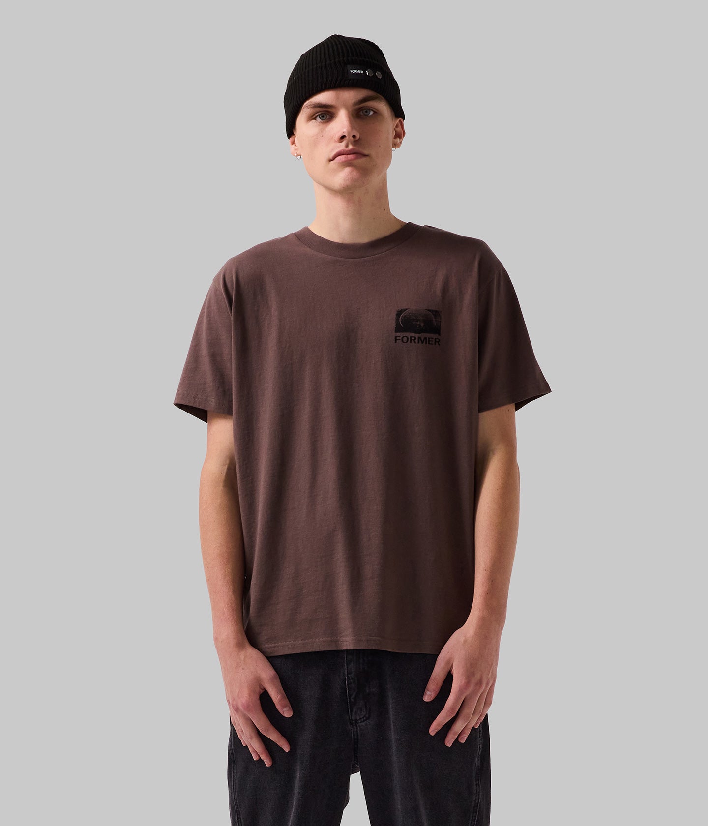 SEMI CRUX T-SHIRT // PECAN