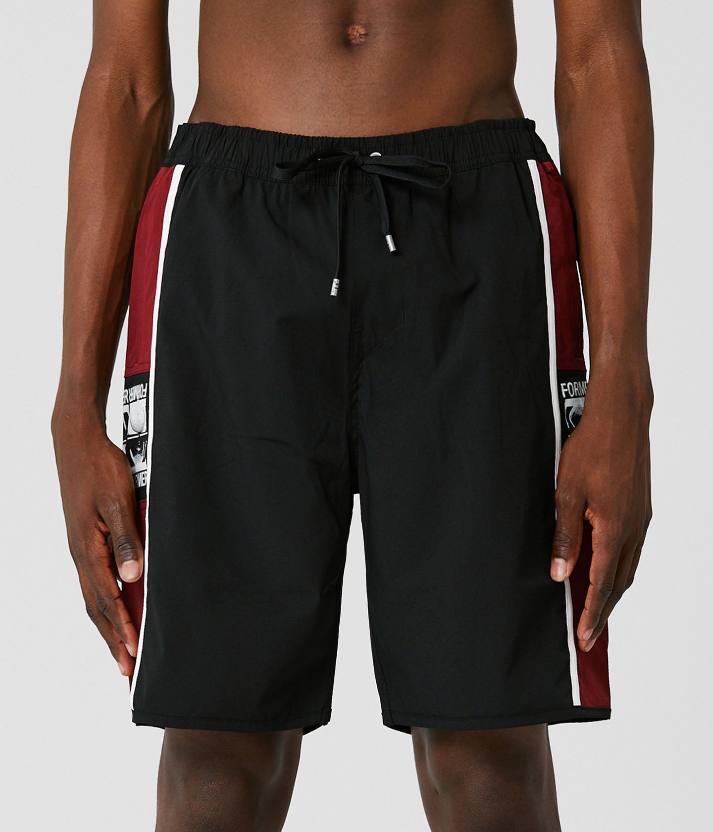 MANNERS 20' SWIM TRUNK // BURGUNDY BLACK