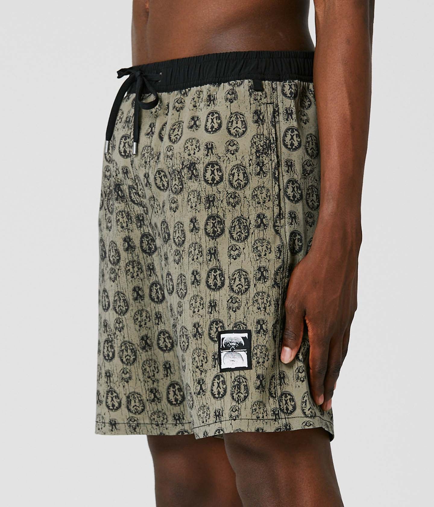 SWANS RUMINATION 18' SWIM TRUNK // BLACK SAGE