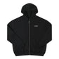 CLIPPINGS FZ HOOD // BLACK