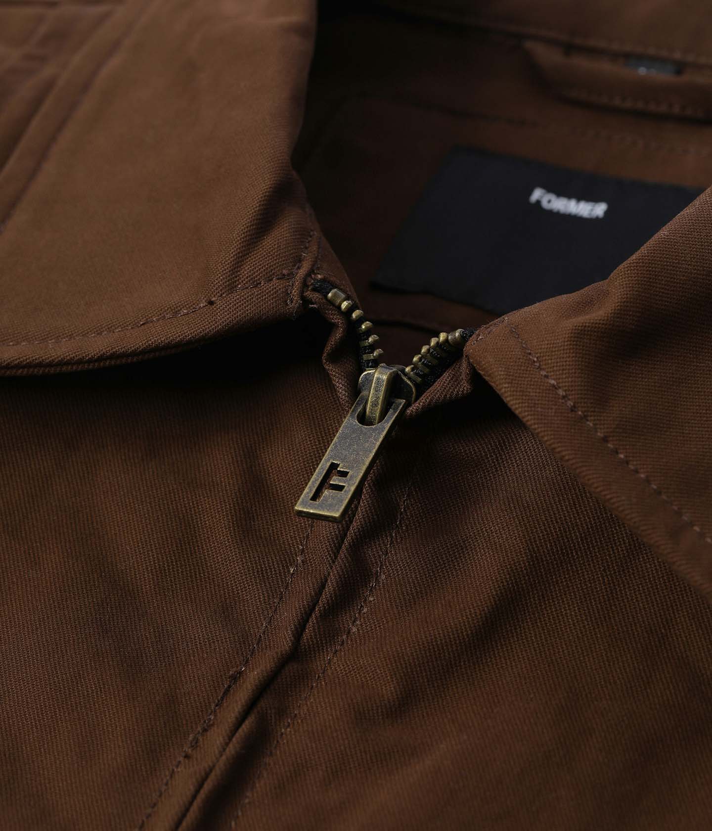 DISTEND PANEL JACKET // BROWN