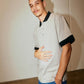 UNIFORM SS BUTTON POLO // MUSHROOM