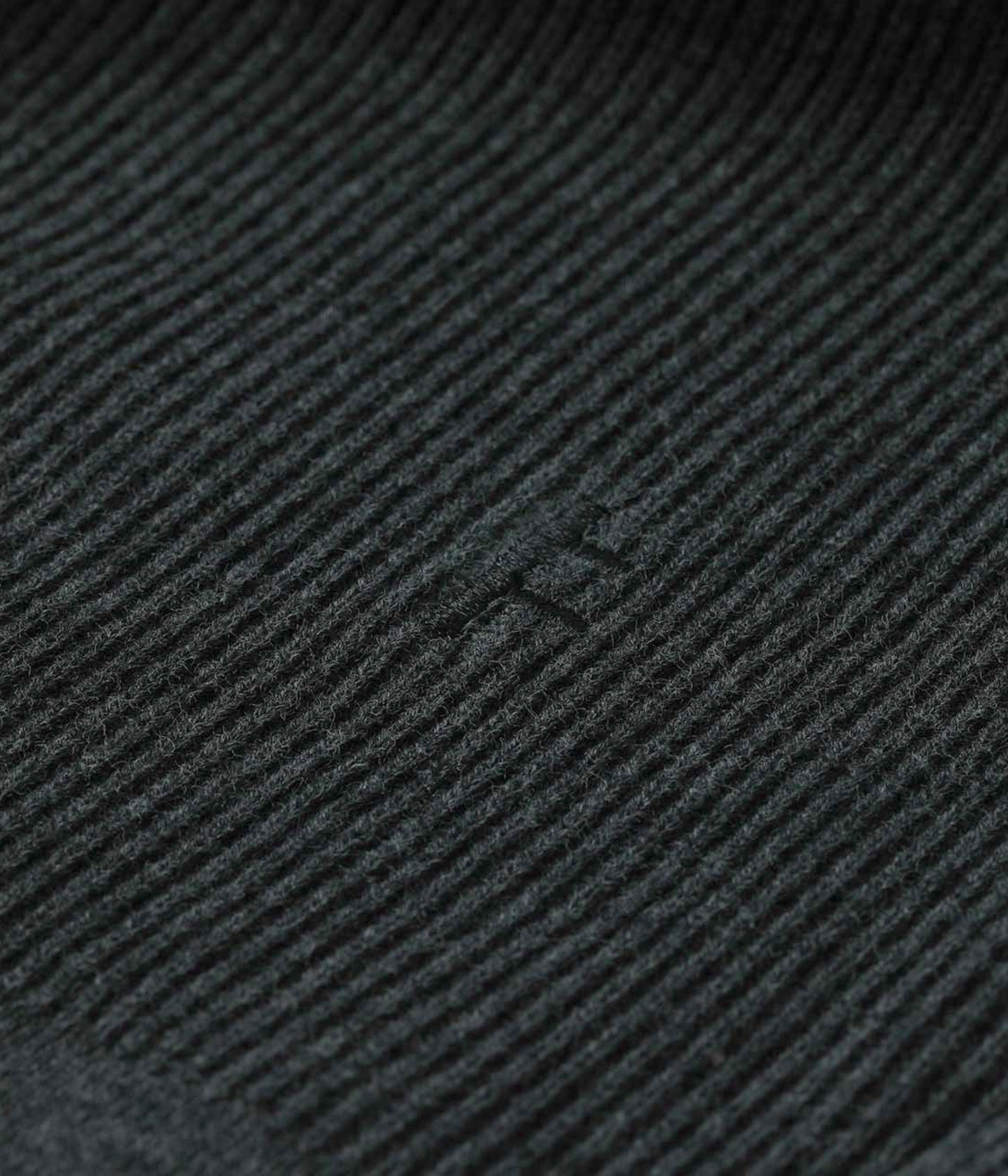 MARILYN KNIT SS SHIRT // BLACK CHARCOAL