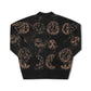 CA BRAINSCAN CARDIGAN // BLACK MUSHROOM