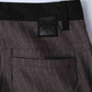 HARMONY PINSTRIPE PANT // BROWN