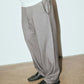 HARMONY PINSTRIPE PANT // BROWN