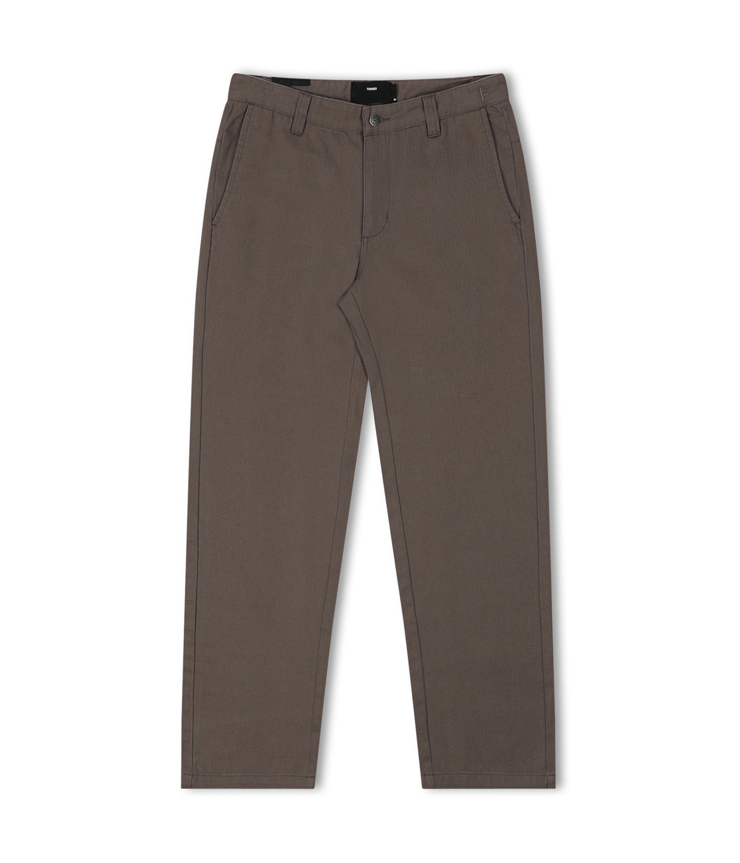 CRUX HERRINGBONE PANT // GREY