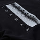 CRUX BLUR T-SHIRT // BLACK