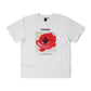 ROSETTE T-SHIRT // WHITE