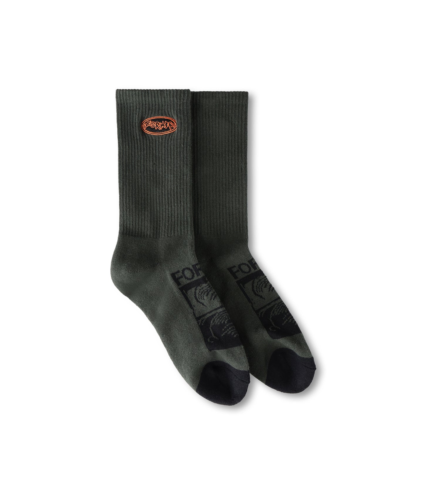 FLATLINE SOCK // WASHED GREEN