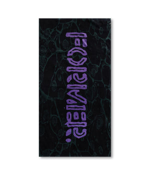 GLOBAL MIND TOWEL // BLACK