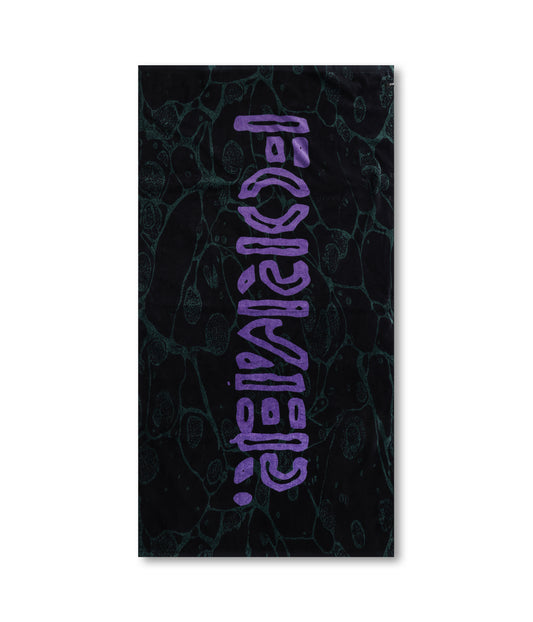 GLOBAL MIND TOWEL // BLACK
