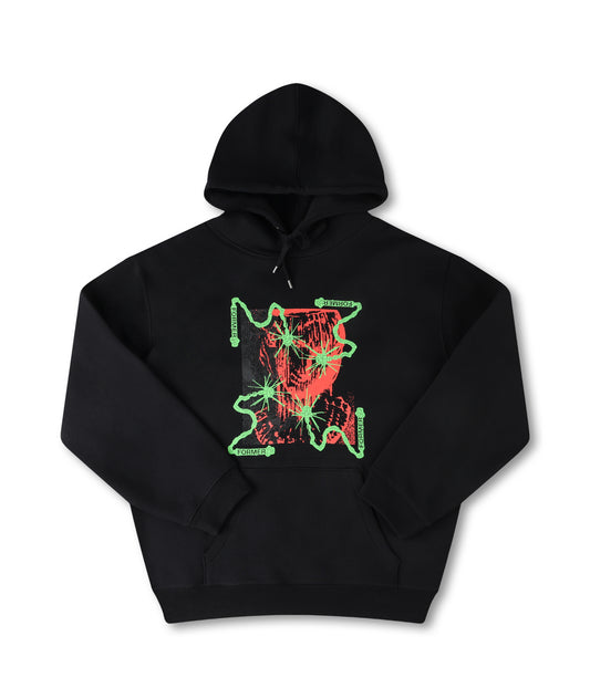 CHAINED HOOD // BLACK
