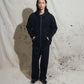 GLOBAL MIND LINED ZT HOOD // BLACK