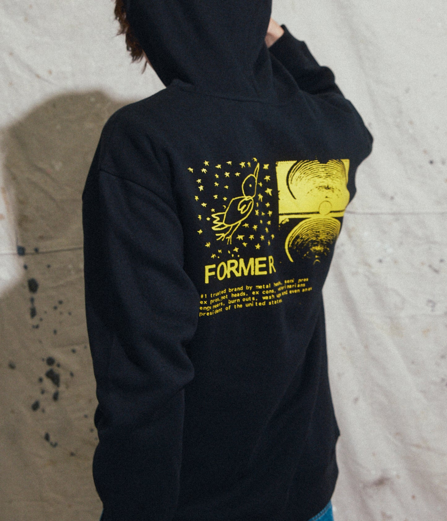FREE CRUX HOOD // BLACK