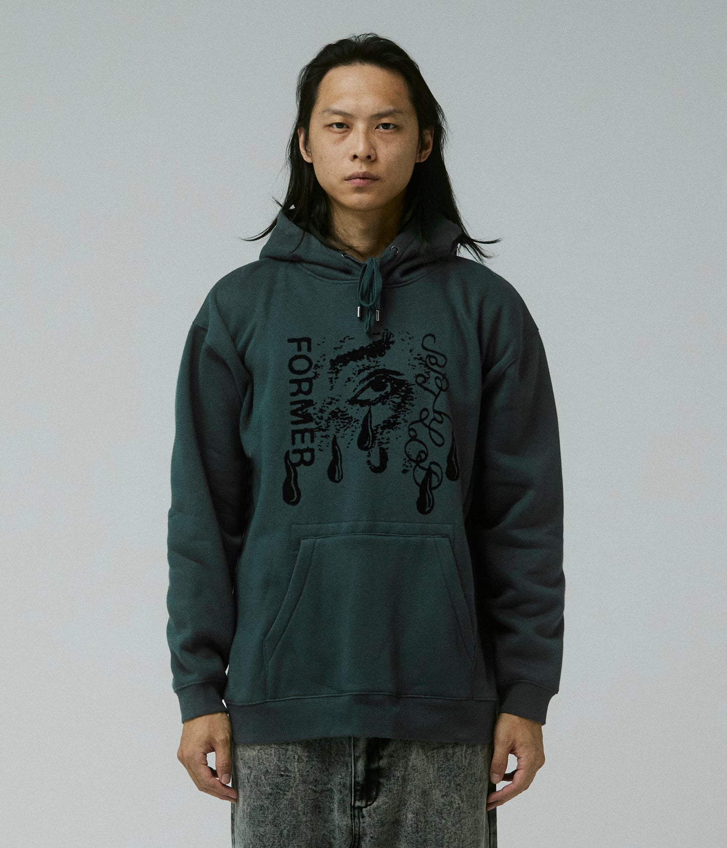 WEEPING ORGAN OF SIGHT HOOD // PETROL
