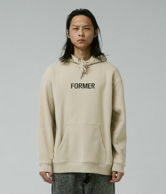 LEGACY EMB HOOD // BONE