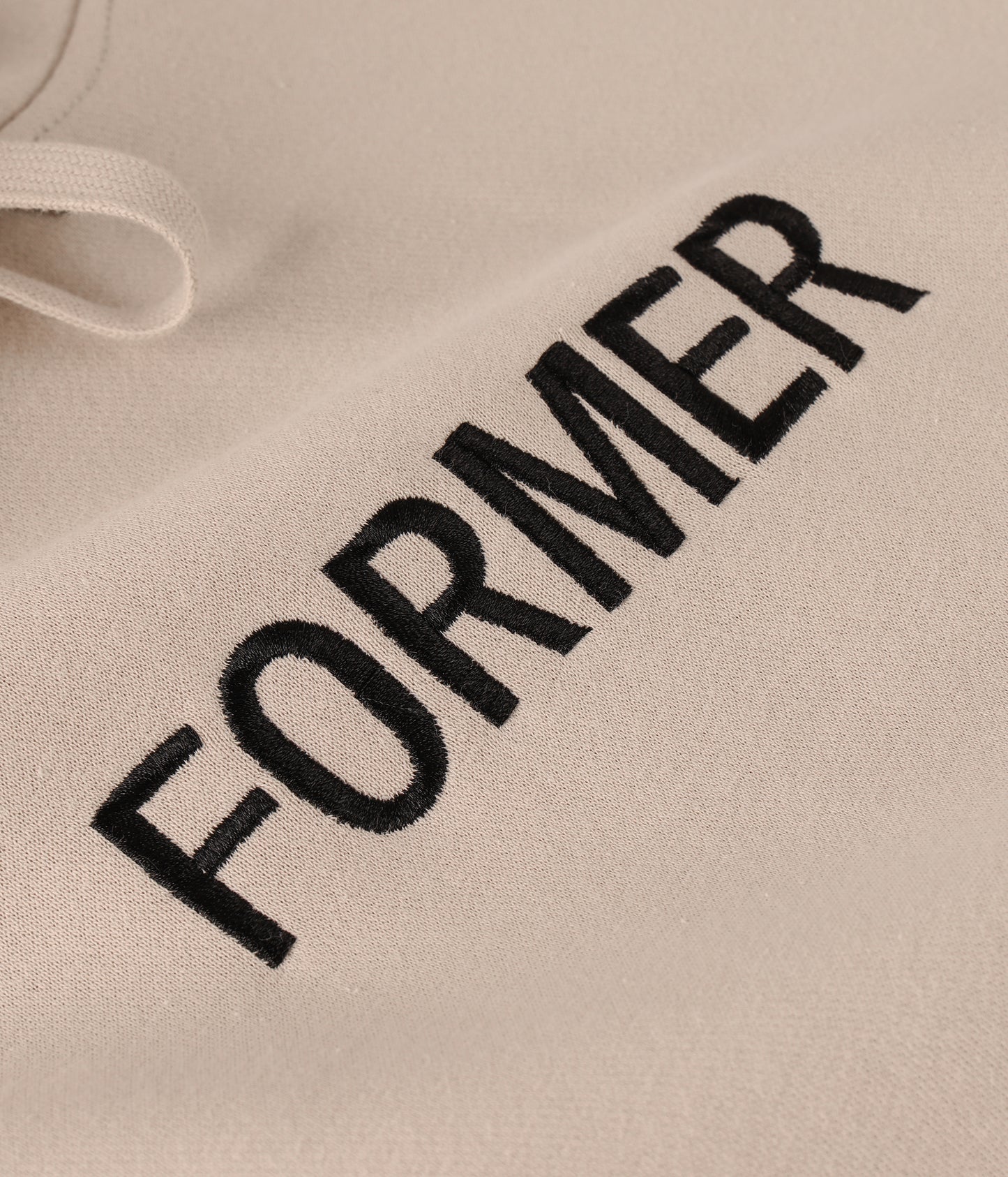 LEGACY EMB HOOD // BONE
