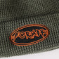 FLATLINE BEANIE // WASHED GREEN