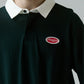 REYNOLDS FLATLINE RUGBY POLO // BLACK