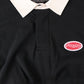 REYNOLDS FLATLINE RUGBY POLO // BLACK
