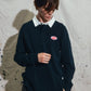 REYNOLDS FLATLINE RUGBY POLO // BLACK