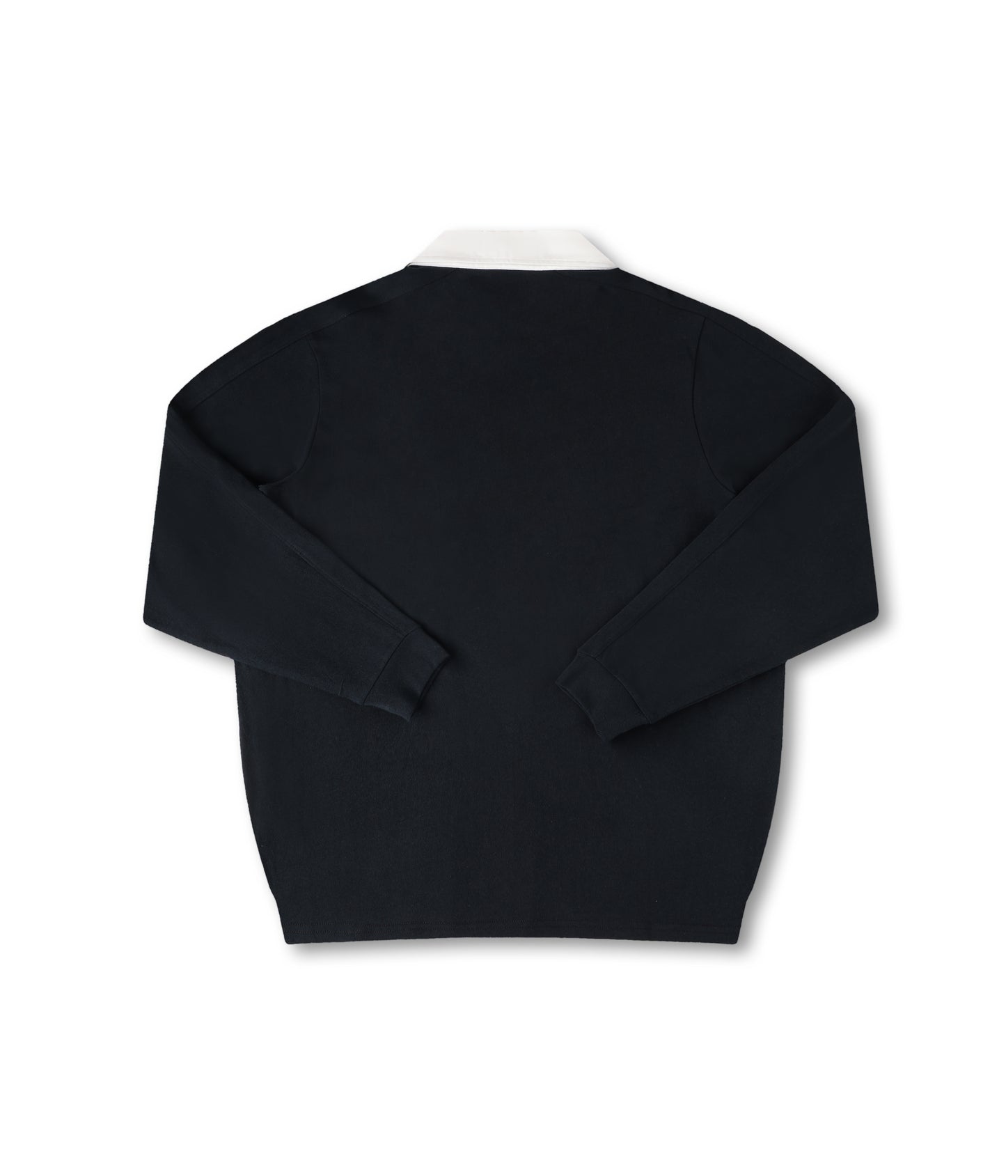REYNOLDS FLATLINE RUGBY POLO // BLACK