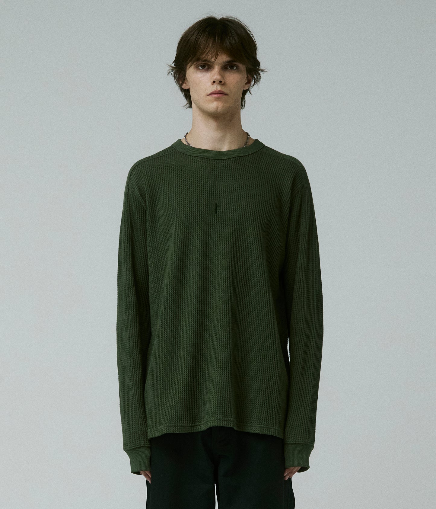 FRANCHISE WAFFLE LS T-SHIRT // SURPLUS