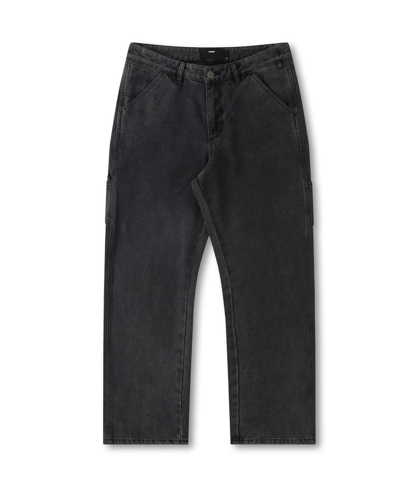 VT DISTEND DENIM CARPENTER PANT //  WASHED BLACK