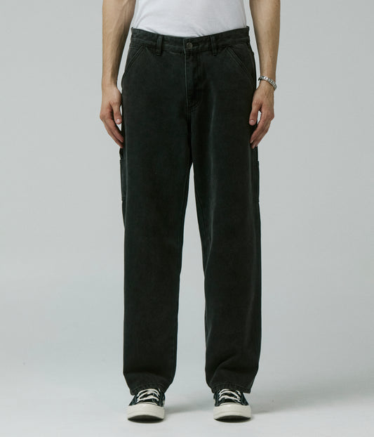 VT DISTEND DENIM CARPENTER PANT //  WASHED BLACK