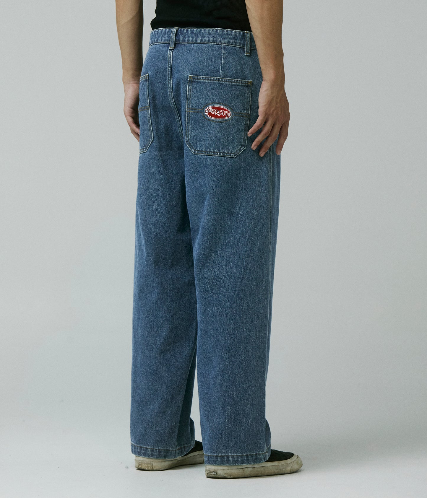 REYNOLDS FLATLINE DENIM PANT // DARK BLUE
