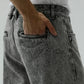 AG ACID DENIM PANT // BLACK