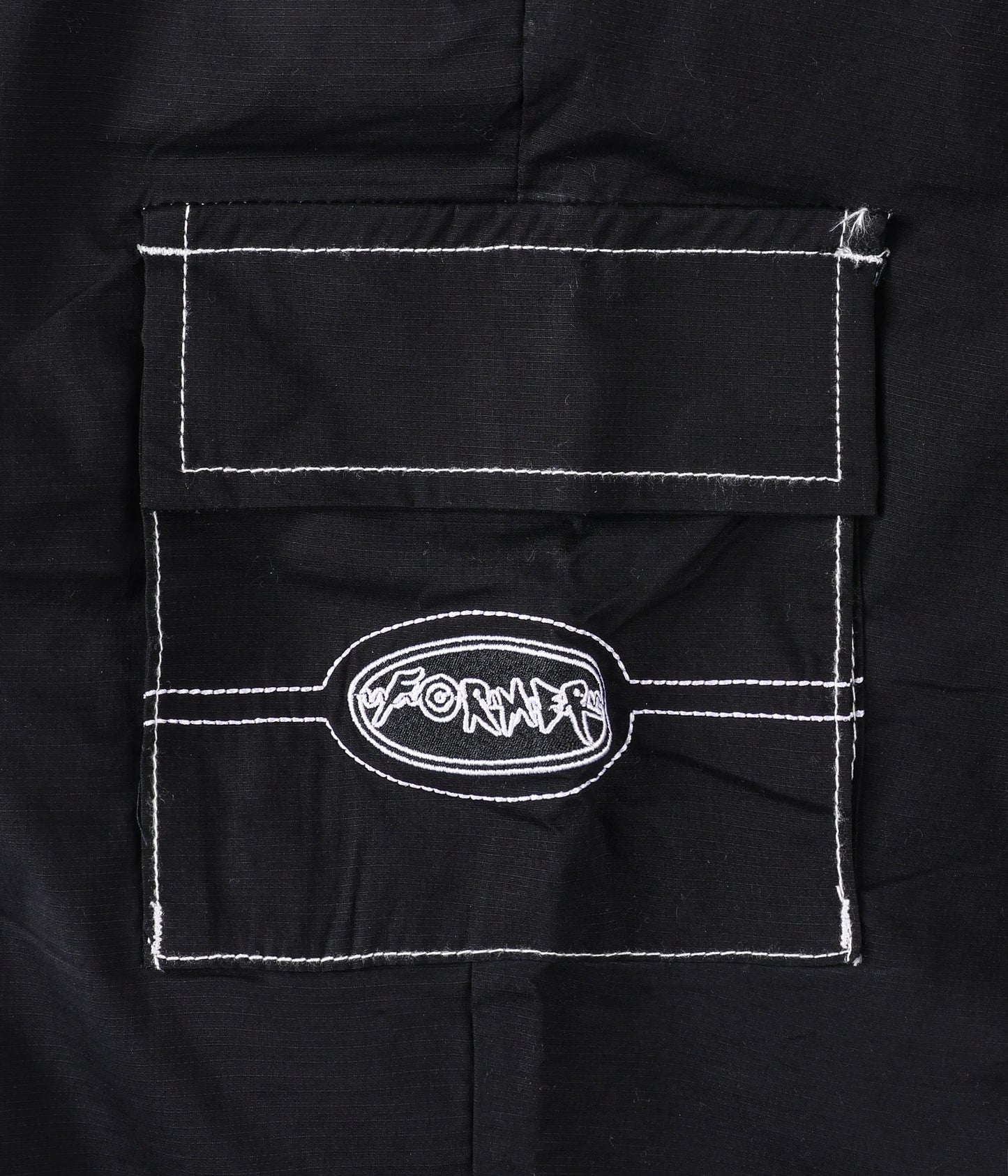PRAYER FLATLINE CARGO PANT // BLACK
