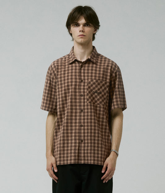 MANNERS CHECK SS SHIRT // BARK