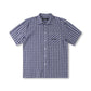 MANNERS CHECK SS SHIRT // VINTAGE NAVY