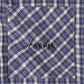 MANNERS CHECK SS SHIRT // VINTAGE NAVY