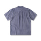 MANNERS CHECK SS SHIRT // VINTAGE NAVY