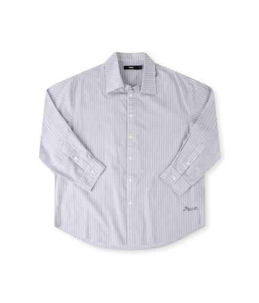 VIVIAN WEEPING LS SHIRT // WHITE