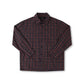 VIVIAN CHECK LS SHIRT // NAVY