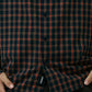 VIVIAN CHECK LS SHIRT // NAVY