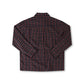VIVIAN CHECK LS SHIRT // NAVY