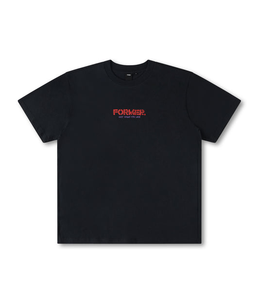 GLOBAL MIND T-SHIRT // BLACK