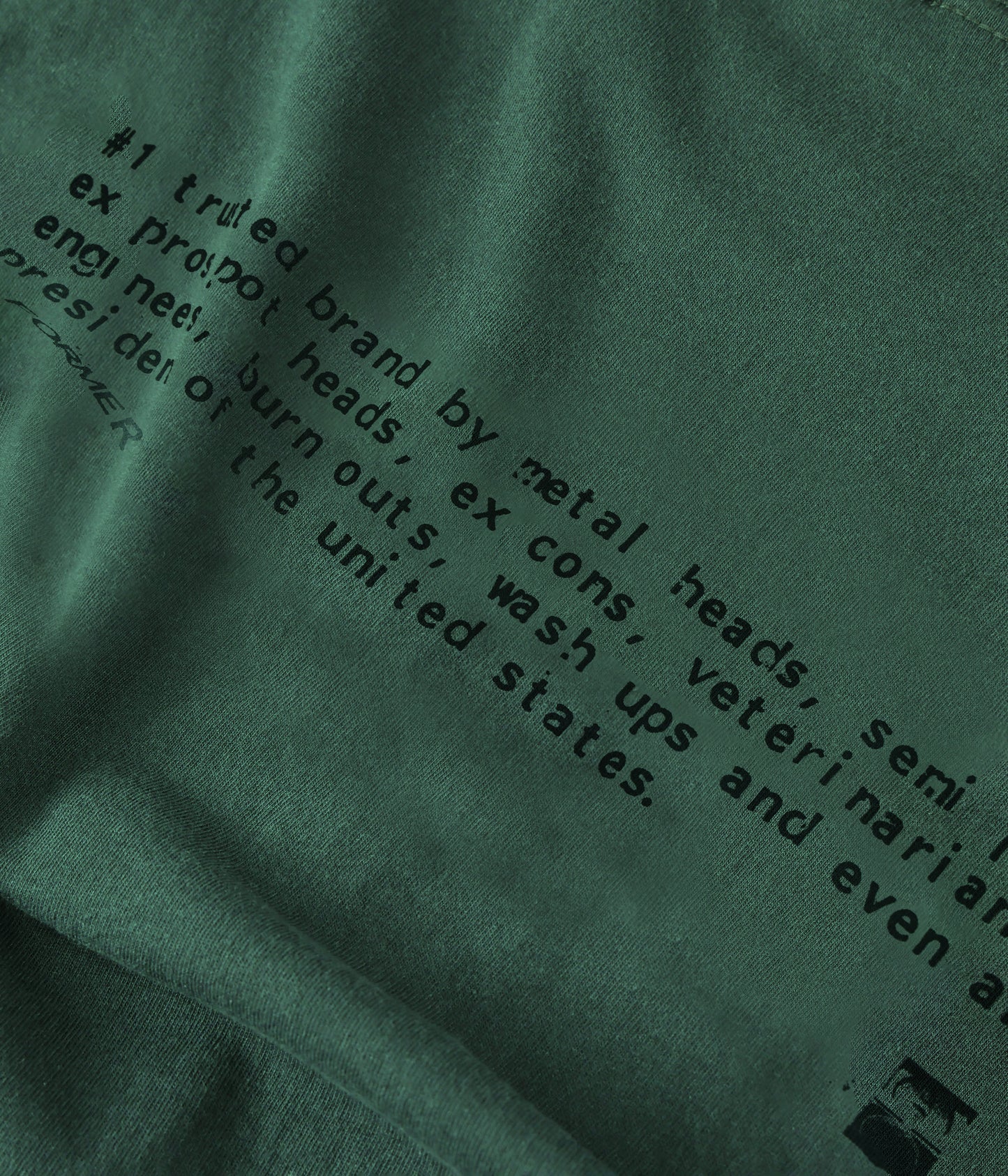 TRUSTED T-SHIRT // WASHED GREEN